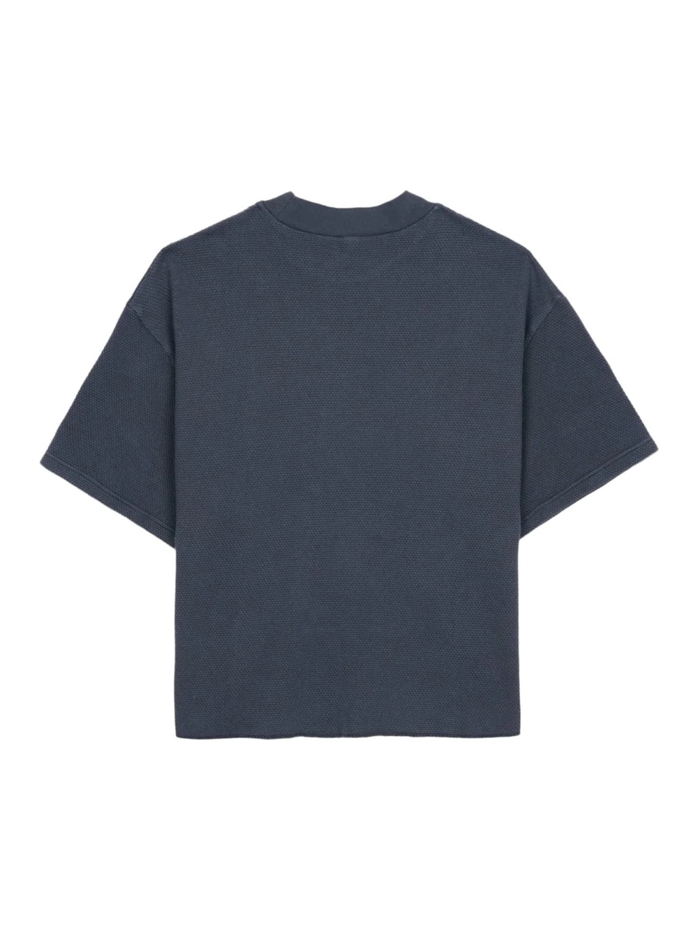 NWT Brain Dead Boxy Thermal Mock Neck T-Shirt - Slate